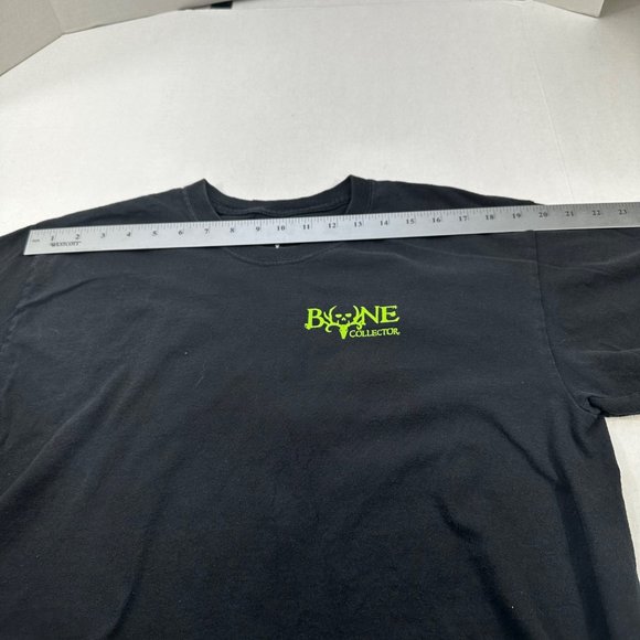 Bone Collector Men's Size Large Short Sleeve Tee Shirt Black Preowned - Picture 7 of 11